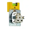 Уровень тип  Pocket Electric  70x20x40мм с магнитом и пазом под отвертку   STABILA купить в Новом Уренгое