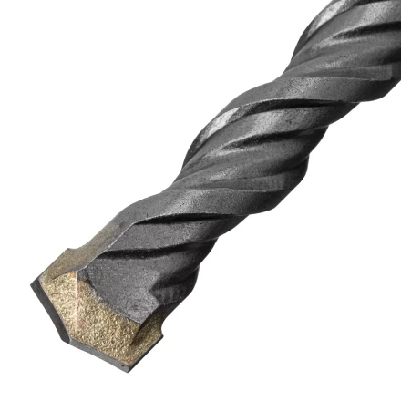 Бур по бетону Denzel, 12 x 260 мм, двойная спираль, три пылеотводящие кромки, 705025 купить в Новом Уренгое