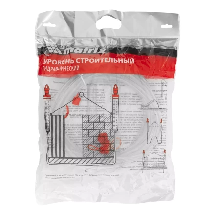 Гидроуровень Matrix,удлиненная колба, рельефная градуировка, 15м, 37093 купить в Новом Уренгое