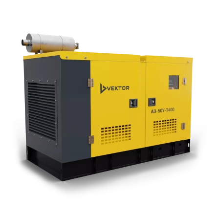 Дизельный генератор Vektor AD-50Y-T400 в шумозащитном кожухе с АВР купить в Новом Уренгое