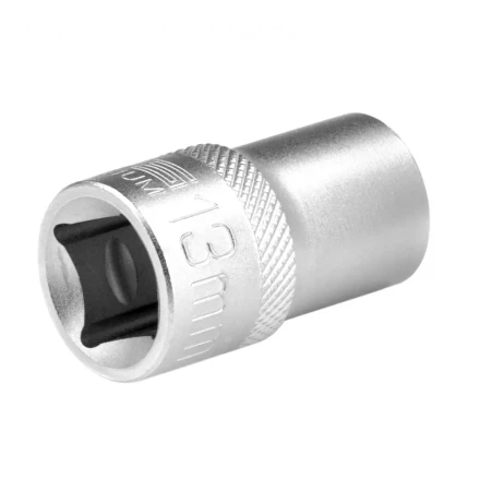 Головка торцевая 13 мм двенадцатигранная CrV под квадрат 1/2 хромированная Stels 13657 купить в Новом Уренгое