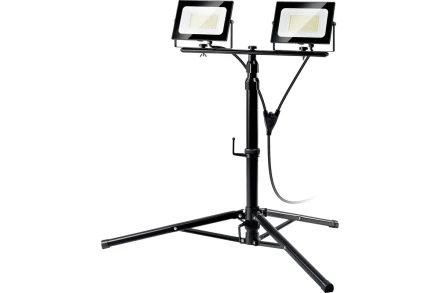 ЗУБР ПСК 50х2, 2 х 50 Вт, 6500 К, IP 65, 1.6 м, светодиодные прожекторы на штативе, Профессионал (57145-2-50) купить в Новом Уренгое