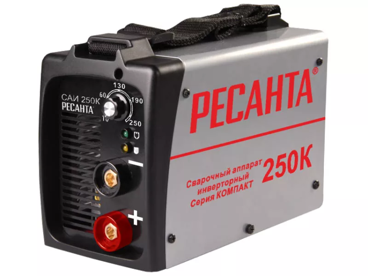 Сварочный аппарат инверторный РЕСАНТА САИ250К(компакт) купить в Новом Уренгое