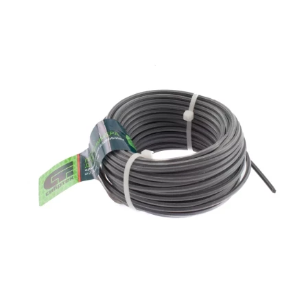 Леска для триммера звезда, армированная алюминием, 2.4 мм х 15 м, Россия Сибртех 961975 купить в Новом Уренгое