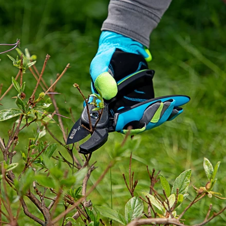 Секатор с наковальней Palisad, 220 мм, регулировка захвата, трехкомпонентные рукоятки, Luxe, 604805 купить в Новом Уренгое