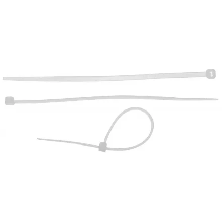 Хомуты ЗУБР нейлоновые, в п/э пакете, тип 7, белые, 4,8ммх500мм, 25шт 4-309017-48-500 купить в Новом Уренгое