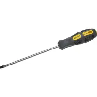 Отвертка STAYER "PROFESSIONAL" "MAX-GRIP" слесарная, Cr-V, намагниченная, SL 5,5х150мм 2580-05-150 G