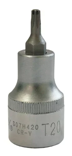 Насадка торцевая 1/2"DR с вставкой T25 L55 мм S07H425 Jonnesway 47763 купить в Новом Уренгое