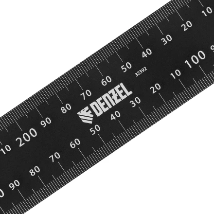 Угольник, 200 х 300 мм, алюминиевый, лазерная гравировка Denzel 32392 купить в Новом Уренгое