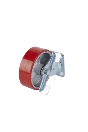 Колесо большегрузное поворотное SCpb 63 150 мм полиуретановое с тормозом (N) 1025347 купить в Новом Уренгое