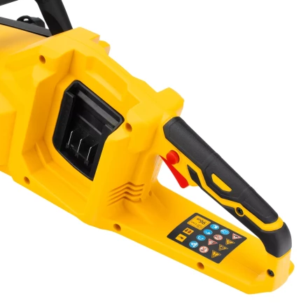 Цепная пила аккумуляторная бесщет. Denzel RCS400-36-0 58611, Li-ion, 36 В, шина 400 мм купить в Новом Уренгое