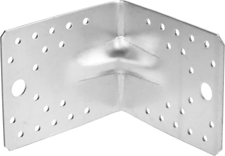 Крепежный угол ЗУБР &quot;МАСТЕР&quot; усиленный, 90х105х105мм, 1шт 310116-90-105 купить в Новом Уренгое