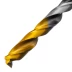Сверло спиральное по металлу Denzel 7,5 x 109мм, Р6М5, Golden Tip, многогранная заточка, 718281 купить в Новом Уренгое