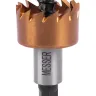 HSS-TiN коронка MESSER  22мм с центр. сверлом и толкающей пружиной для  лист. материала  до 2 мм ц/х купить в Новом Уренгое