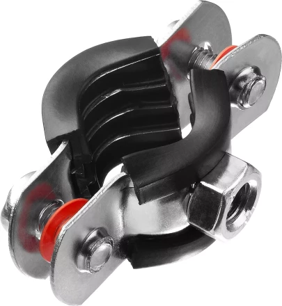 Хомут трубный с гайкой, оцинкованный, 3/8&quot;, 10шт, ЗУБР Мастер 37850-15-19 37850-15-19 купить в Новом Уренгое