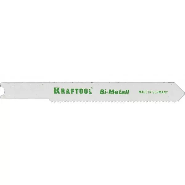 Полотна KRAFTOOL, U118AF, для эл/лобзика, Bi-Metall, по металлу (1,5-2мм), US-хвост., шаг 1,2мм, 55мм, 2шт 159655-1,2 купить в Новом Уренгое
