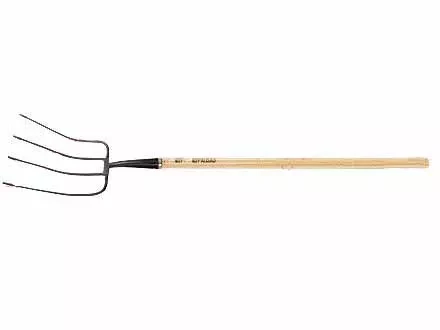 Вилы 4-х-рогие сенные эргономичный черенок из вяза общая длина 1500 мм  PALISAD 63801 купить в Новом Уренгое