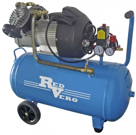 Компрессор масляный поршневой прямой привод RedVerg RD30/50 купить в Новом Уренгое