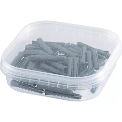 Дюбель 6х30 "Ус" распорный полипропиленовый 1000 шт Сибртех 46015