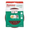 Круг шлиф. самосцепляющийся HAMMER 150мм P80 6отв. купить в Новом Уренгое