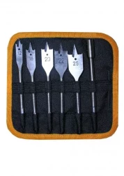 Набор сверл перовых 5 шт12-25х152мм+ 1удл.в сум1/1/40 19122