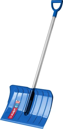 ЗУБР АНГАРА, ковш 52 см, морозостойкий поликарбонат, ударопрочная, легкий черенок из алюминия, V-ручка, снеговая лопата, Профессионал (39980) купить в Новом Уренгое