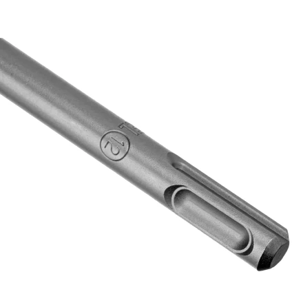 Бур по бетону Denzel, 12 x 460 мм,  двойная спираль, три пылеотводящие кромки, 705027 купить в Новом Уренгое