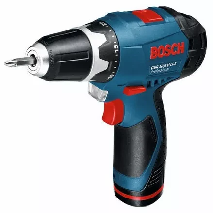 Дрель-шуруповерт аккумуляторная BOSCH GSR 10,8-2-LI (0.601.868.109) в кейсе купить в Новом Уренгое