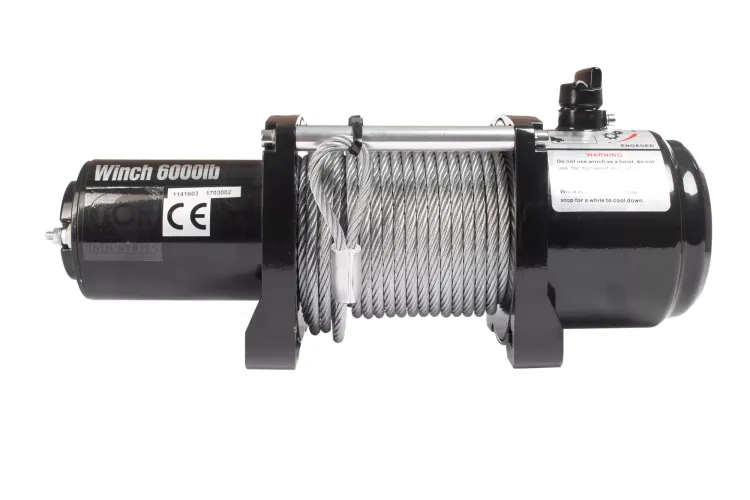 Лебедка (2720 кг/20 м) автомобильная TOR 12 V P6000 114603 купить в Новом Уренгое