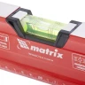 Уровень алюминиевый магнитный 1200 мм с зеркальным глазком MATRIX 2 компонентные рукоятки артикул 34734 купить в Новом Уренгое
