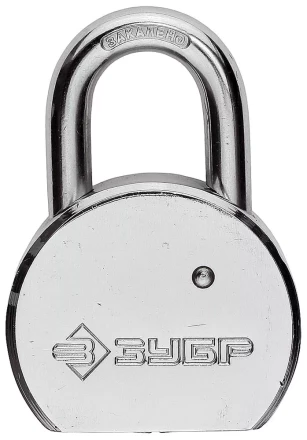 Замок навесной ЗУБР &quot;серия 231&quot; с закаленной дужкой, 50мм 4-37231-50 купить в Новом Уренгое