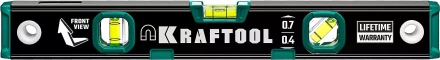 Профессиональный магнитный уровень с зеркальным глазком KRAFTOOL 34785-40 купить в Новом Уренгое