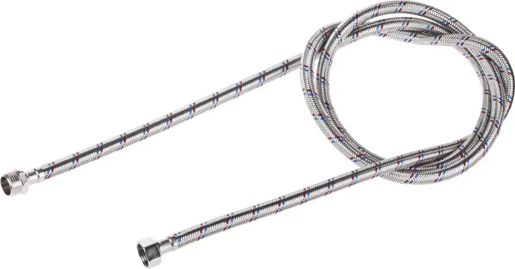 Подводка гибкая STAYER для воды, оплетка из нержавеющей стали, г/ш 1/2" - 2м 51015-G/S-200 купить в Новом Уренгое