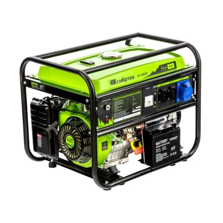 Генератор бензиновый Сибртех БС-8000Э 94549 купить в Новом Уренгое