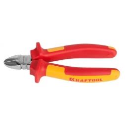 Бокорезы "ELECTRO-KRAFT", Cr-Mo сталь, двухкомпонентная маслобензостойкая рукоятка, хромированное покрытие, 160мм, KRAFTOOL 2202-5-16 2202-5-16_z01