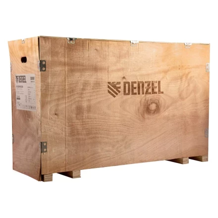Компрессор воздушный BCW3000-T/100, ременный привод, 3.0 кВт, 100 литров, 520 л/мин Denzel 58118 купить в Новом Уренгое