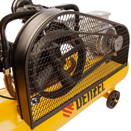 Компрессор воздушный BCW3000-T/100, ременный привод, 3.0 кВт, 100 литров, 520 л/мин Denzel 58118 купить в Новом Уренгое