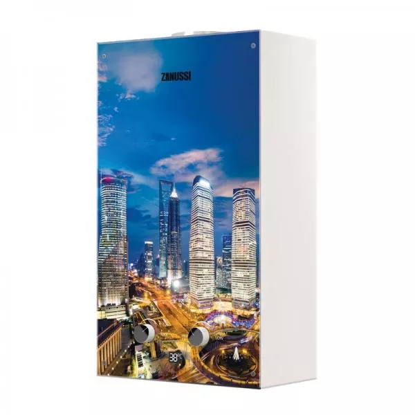 Колонка газовая Zanussi GWH 10 Fonte Glass Metropoli купить в Новом Уренгое