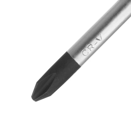 Отвертка PH2х38 мм, CrV, трехкомпонентная рукоятка Denzel 12186 купить в Новом Уренгое