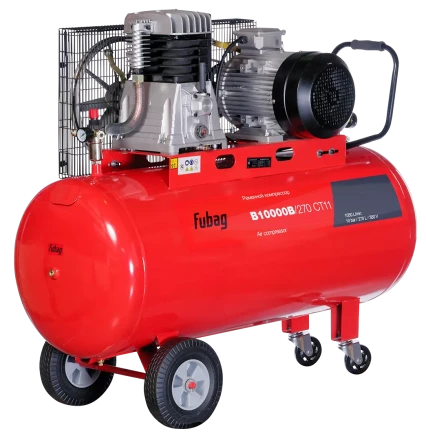 Компрессор масляный поршневой ременной Fubag  B10000B/270 СТ11  купить в Новом Уренгое