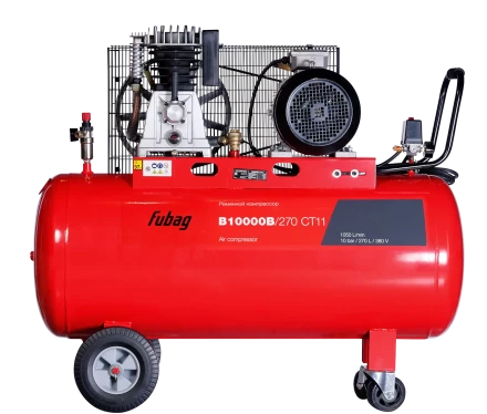 Компрессор масляный поршневой ременной Fubag  B10000B/270 СТ11  купить в Новом Уренгое