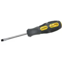 Отвертка STAYER "PROFESSIONAL" "MAX-GRIP" слесарная, Cr-V, намагниченная, SL 5,5х75мм 2580-05-075 G