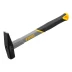 Молоток слесарный, 200 г Denzel, кованый, фибергласовая рукоятка c TPR покрытием 10482 купить в Новом Уренгое
