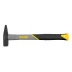 Молоток слесарный, 200 г Denzel, кованый, фибергласовая рукоятка c TPR покрытием 10482 купить в Новом Уренгое