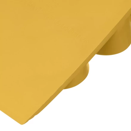 Упор противооткатный для грузового транспорта Stels 56778, ЖЕЛТЫЙ, 35 т, 473х200х205 мм купить в Новом Уренгое