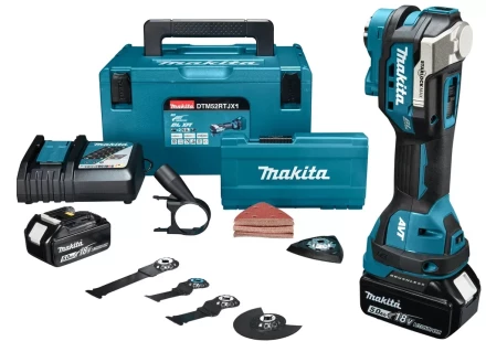 Аккумуляторный мультитул Makita DTM52RTJX1 (2* 5Ач,  ЗУ) купить в Новом Уренгое