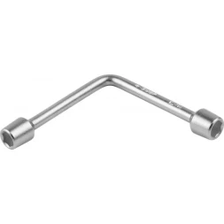 Ключ торцовый ЗУБР &quot;МАСТЕР&quot; двухсторонний L-образный, 12х13мм 27569-12-13