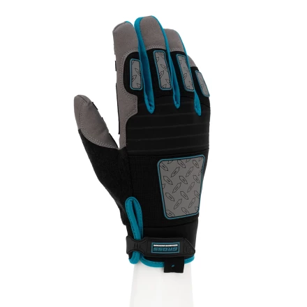 Перчатки универсальные, усиленные, с защитными накладками, DELUXE, размер L (9)// Gross 90325 купить в Новом Уренгое