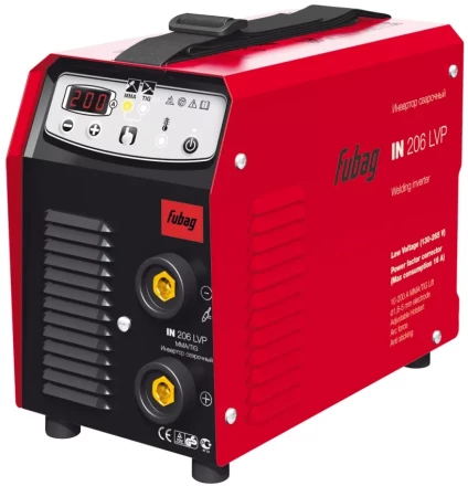 Сварочный инвертор IN 206 LVP Fubag купить в Новом Уренгое