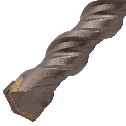 Бур по бетону Denzel, 18 x 310 мм, двойная спираль, три пылеотводящие кромки купить в Новом Уренгое